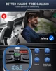 FM трансмиттер LENCENT T25M Bluetooth 5.4 автомобильный адаптер 48W PD 30W QC3.0 USB USB-C - изображение 6