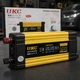 Перетворювач напруги KSM 1000W 12V LCD + 2 USB, автомобільний інвертор 12В 220В з дисплеєм - зображення 2