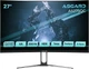 Монитор 27" ASGARD Gaming AS275QC VA Black Curved 200Hz - изображение 1