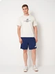 Шорты хлопковые короткие мужские Adidas Essentials IS6910 S Dkblue/White (4067905068715) - изображение 3