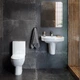 Унітаз-компакт Kolo Status 2395250UA із сидінням з дюропласту Soft close, Click2Clean - зображення 2