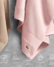 Рушник махровий Lacoste для ванної 137х76 см Anti-Microbial Cotton Supima Рожевий (1159865048) - зображення 3