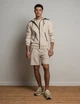 Чоловіча толстовка U.S.Polo Assn. Premium - White Label Bonded Interlock S світло-бежева - зображення 4
