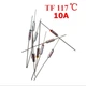Термопредохранитель отключение TF 117 градусов 250 В 10A BF117 RY - изображение 2