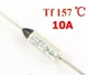 Термопредохранитель отключение TF 157 градусов 250 В 10A BF157 AUPO - изображение 2