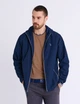 Мужская куртка ветровка U.S. Polo Assn. Premium Quality Luxury Edition с капюшоном M тёмно-синяя - изображение 1