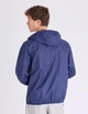 Мужская куртка-ветровка U.S. Polo Assn Signature Stripe с капюшоном Urban Style L темно-синяя - изображение 5