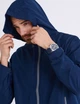 Мужская куртка ветровка U.S. Polo Assn. Premium Quality Luxury Edition с капюшоном M тёмно-синяя - изображение 5