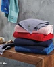 Рушник махровий Lacoste для ванної 137х76 см Anti-Microbial Cotton Supima Червоний (1159865053) - зображення 4