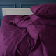 Простыня MirSon Полуторная 150х220 см 17-0978 Burgundy Бязь (2200013528081) - изображение 1