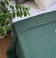 Вафельное плед покрывало LavSon 100% органический хлопок King Size 300х220 Зеленый - изображение 7