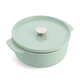 Каструля чавунна з кришкою KitchenAid 26 см 5,2 л колір фісташковий (CC007434-001) - зображення 10