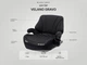 Бустер VELANO Gravo i-Size 125–150 см, ISOFIX + підстаканник, grey - зображення 7