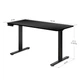 Стіл Mealux PowerDesk Duo XL Black (арт. EVO-252 Duo B/B) - зображення 4