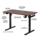 Стіл Mealux PowerDesk Lite XL Walnut (арт. EVO-202 Lite Walnut/B) - зображення 4