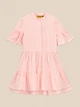 Сукня однотонна для дівчинки LAWA GTC02330 128 см Рожевий shop (2000999655128) - изображение 1