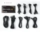 Блок живлення 1050 Вт, POLARIS 3.0, Black, модульний Chieftec 000350151 - зображення 4