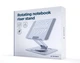 Підставка для ноутбука до 15.6" NBS-DR1-01, Silver, алюмінієва, поворотна (на 360°) Gembird (teh0027937) - зображення 4