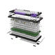Клавиатура беспроводная Hellyberry HK75, White/Violet, Bluetooth/USB 2.4GHz/USB, механическая Hator (2000003492916) - изображение 6