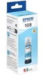 Чернила 108, Light Cyan, L8050/L18050, 70 мл (C13T09C54A) Epson (2000003485611) - изображение 1