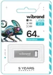 Флеш накопитель USB 64Gb Chameleon, Silver, USB 2.0 (WI2.0/CH64U6S) Wibrand (teh0029141) - изображение 2