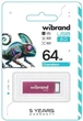 Флеш накопичувач USB 64Gb Chameleon, Pink, USB 2.0 (WI2.0/CH64U6P) Wibrand (2000003501489) - зображення 2