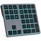Беспроводная клавиатура Bluetooth/2.4G NumPad/нампед с подсветкой 34 клавиши для ноутбука/макбука/Windows/Mac кейпад-нампад кейпэд - изображение 1