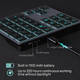 Беспроводная клавиатура Bluetooth/2.4G NumPad/нампед с подсветкой 34 клавиши для ноутбука/макбука/Windows/Mac кейпад-нампад кейпэд - изображение 3