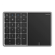 Беспроводная Bluetooth клавиатура-NumPad + TouchPad 2в1, цифровой блок кейпад и тачпад, нампед USB 2.4G для Android/iOS - изображение 2