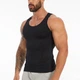 Компресійна чоловіча майка з утяжкою TaudFit, чорна, розмір 2XL-3XL - зображення 2