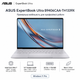 Ноутбук 14" Asus ExpertBook Ultra B9406CAA-TH1339X Intel Core Ultra 7 356H 32GB 1TB SSD Intel Graphics W11 Pro Morn Grey (90NX09J1-M01JC0) - изображение 1