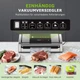 Вакууматор Bonsenkitchen VS5100 135W 15л/мин со встроенным резаком и зажимом для пакетов - изображение 5