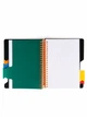 Зошит на спіралі "Notebook" клітина, A5, 200 аркушів, DSCN0752, роздільники (чорний) - зображення 4