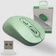 Беспроводная мышь 10 м, Bluetooth + USB-адаптер, JEDEL WD138-GN - изображение 1