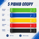 Эспандеры резинки для фитнеса набор резинок-эспандеров для отжиманий комплект 5 штук с чехлом эспандер петля для подтягиваний эластичные ленты сопротивления для спорта фитнес резинки - изображение 2