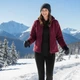 Комплект женского термобелья до -25 °C 2XL хлопок для зимних прогулок черный BioActive LS-139 - изображение 3