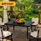 Алюминиевый раскладной туристический стол LEOBRO Pro Camp Black Alu (LB-1064) Алюминиевый раскладной туристический стол LEOBRO Pro Camp Black Alu (LB- - изображение 7