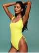 Купальник Victoria’s Secret Itsy One-Piece Swimsuit М Жовтий (27178902D) - изображение 1