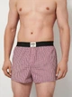 Чоловічі труси-шорти UnderCO Base Collection “Wine Check” | Size M - изображение 1