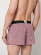 Чоловічі труси-шорти UnderCO Base Collection “Wine Check” | Size M - изображение 2