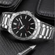 Чоловічий наручний годинник Curren 8452 Silver-Black сріблястий із чорним циферблатом - зображення 3