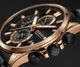 Мужские наручные часы Curren 8475 Rose Gold-Black розовое золото/черные с черным циферблатом - изображение 5