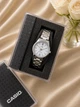 Женские наручные часы Casio LTP-V005D-2B3 серебристые - изображение 10
