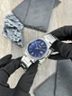 Мужские наручные часы Casio MTP-V002D-2B3 серебристые с синим циферблатом - изображение 3