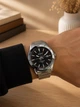Мужские наручные часы Casio MTP-VD01D-1E2 серебристые с черным циферблатом - изображение 8
