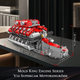 Конструктор двигатель Mould King V12 3472+ деталей с электромотором модель двигателя внутреннего сгорания, механический двигатель - изображение 5