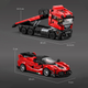 Конструктор 12GO 95002 Автовоз з причепом і спортивним автомобілем Technic, 1728 деталей - зображення 4