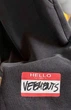 Шорти Оверсайз VETEMENTS “My Name Is” Faded Black / Red XL - зображення 8