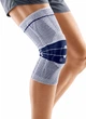 Бандаж на колено KNEE SUPPORT AA-18 AND XL-1061 ортопедический фиксатор коленного сустава с ребрами жесткости и силиконовой вставкой 30×18×25 см XL - изображение 3