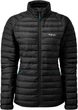 Жіночий легкий пуховик Rab Microlight Jacket Womens 10 Чорний - зображення 1